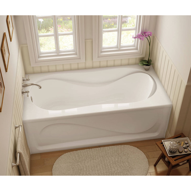 Maax Inc Cocoon 60" x 30" Alcove Soaking Bathtub Wayfair.ca